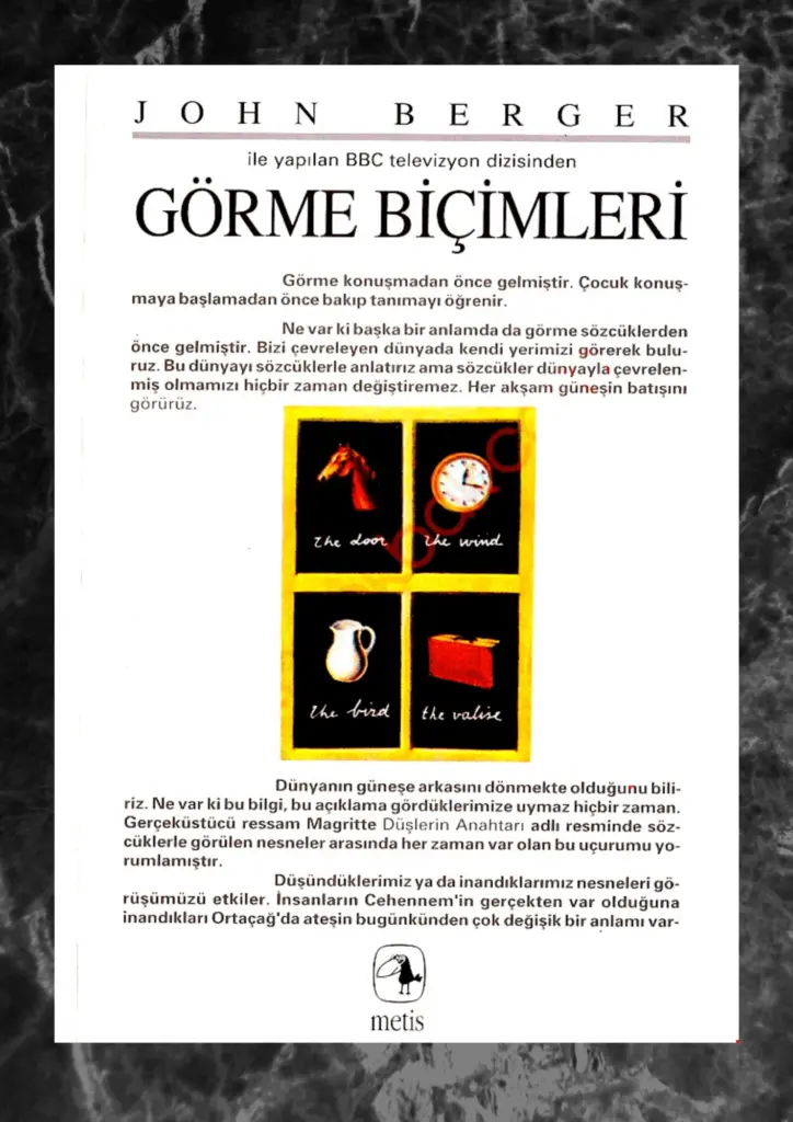Haftanın Kitabı Görme Biçimleri